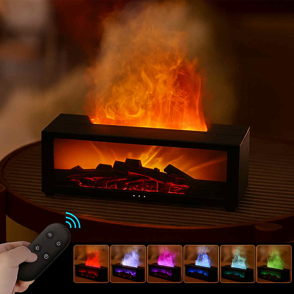 Aroma Diffúzor - 7 színű LED fénnyel